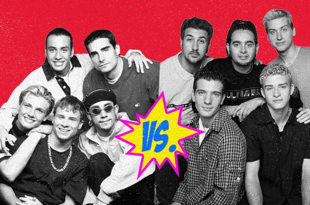 NSYNC v Backstreet Boys